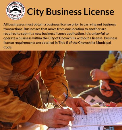 News Flash - Business License